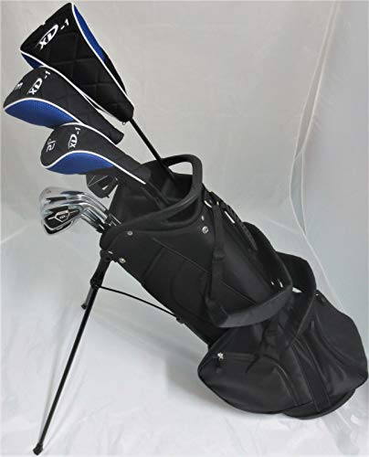 Pure Power Golf Tall Men's Golf Set Clubs for Men 6'0"- 6'6" Black