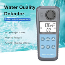 VBSNKLOI Water Test Meter, Digital Water Tester 0 1000NTU Turbidimeter Turbidity Meter AE86063 Multiparameter Quality Detector for Aquarium Pool