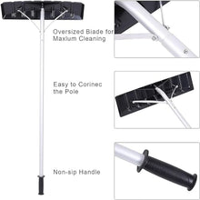 Snow Shovels Snow Shovel, Telescopic Pole Roof Rake Snow Removal System, Aluminum Head Used to Remove Roof Snow Accumulators are Often Suitable for Snow/Leaf/Debris Removal Tools