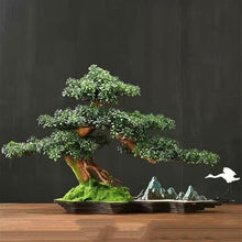 YXIANG56Q Fake Plants Simulation Tree Bonsai to Improve Feng Shui Bring Good Luck Decorations Entryway Living Room Decorative Ornaments Bonsai Tree