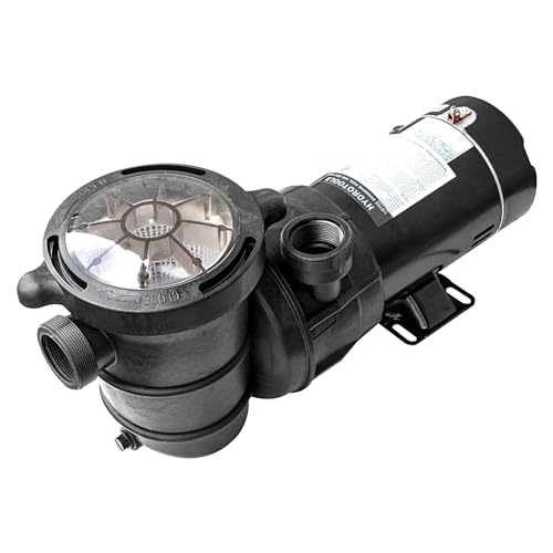 SWIMLINE HYDROTOOLS Above-Ground Pool Motor Pump, 2-Speed, Hydro-Flo 1.5 HP w/ 5820 GPH, Vertical