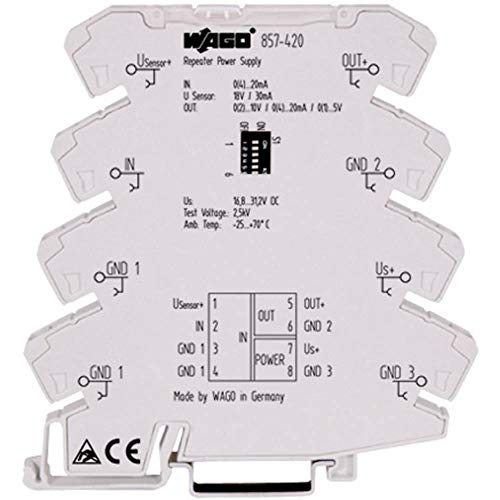 DC 24V Power Signal Splitter; 2.5mm Output; 6mm Width; WAGO