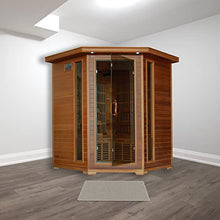 Blue Wave Radiant Saunas BSA1320 Whistler Cedar Infrared Sauna 3-4 Person
