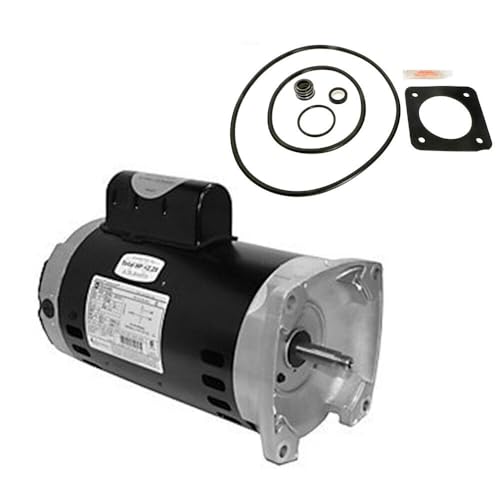 GPWDIEJB Replacement for Puri Tech Repl Motor Kit Sta-Rite Max-E-Glas 2HP PE5G-122L SQ1202 w/GO-KIT-54