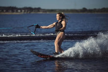 Radar Women's Graphite Lyric Water Ski 65" Carbon/Black/Coral