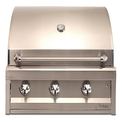 Artisan American Eagle 32-Inch 3-Burner Built-In Natural Gas Grill - AAEP-32-NG