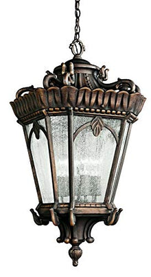 Kichler Tournai 33.5" 4 Light Outdoor Pendant Light Londonderry