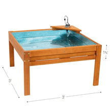 Excellerations Outdoor Water Sensory Table with Pump Sand