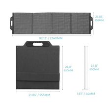 200W Portable Solar Panel for Power Station Generator, 19.8V Foldable Solar Cell Solar High-Efficiency