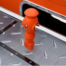 Hathaway Trailblazer 56-Inch Foosball Table with Electronic Scoring Black/Orange