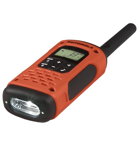 Motorola Solutions Portable FRS Talkabout T605 H2O Two Way Radios 6-Pack Orange/Black