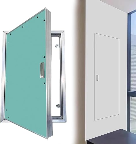 Desirelux 20 24 30 36 Inch Wide Access Door for Drywall, Fire Rated Inspection Panel - Heavy Duty Concealed Cables Cover Board(24x36in)