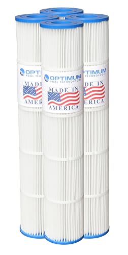 4PK Pool Filter Cartridge Compatible Replacement for Pentair® Quad DE 100
