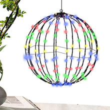 Christmas Christmas Christmas Planter Balls, Metal Christmas Sphere Lights Outdoor, Wearbaara Upiplysta Party Decorations, Glowing Holiday Decor with Long Time Use, Hanging Party Globes for Porch