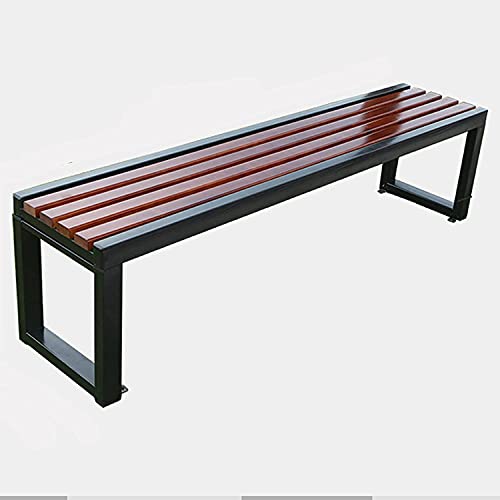 ZOCWJK Garden Benches, Park Bench Patio Garden Bench Backyard Benches, Outdoor Bench Solid Wood Bench, Park Bench Garden seat, Outdoor Shopping mall Lounge Chairs Terrace Benche(1m