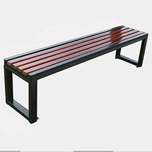 ZOCWJK Garden Benches, Park Bench Patio Garden Bench Backyard Benches, Outdoor Bench Solid Wood Bench, Park Bench Garden seat, Outdoor Shopping mall Lounge Chairs Terrace Benche(1m
