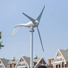Free Energy Quiet 400W Wind Turbine Generator 24V for Residence Use Outdoor Power Tools (Color : 3 Blades Type Specification : Free Controller)