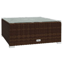 AMBERARD Garden Lounge Set Brown Furniture Set