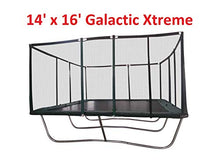 Best Trampoline USA Galactic Xtreme Rectangle Trampoline 14x16 with Net Enclosure