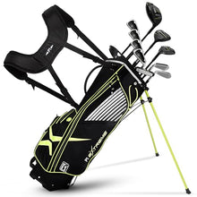 PGA TOUR P1 Extreme 16-Piece Junior Golf Club Set Green/Black