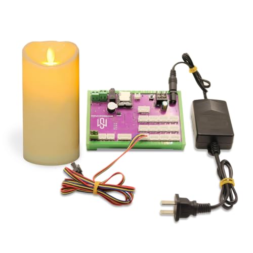FIONEL Mysterious Studio Secret Room Escape Game Mechanism Props Electronic Puzzle Sequential Blow Bright Version Big Candle