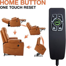 HTERWQEA Dual Motor Power Lift Recliner with Heat, Massage & USB-C
