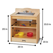MapleWave Jonti-Craft Toddler Wooden Kitchen Sink Toy
