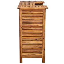 QZZCED Outdoor end Tables,Square Table,Picnic Table,Wood Patio Table,Bistro Table,Card Table,Balcony Table,for Outdoor Backyard Bistro Lawn Balcony Pool,Easy to Assemble