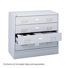 Safco Audio Video Media Cabinet Light Gray