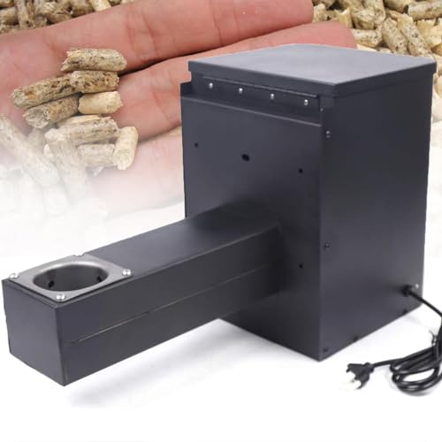 KJLYLPP Pellet BBQ Smoker Hopper Kit, Electric Wood Pellet Smoker Grill Part, Intelligent Digital Temperature Control, for Grilling, Smoking, Baking, Roasting, Braising