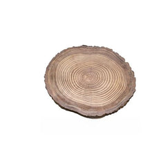 GZHERVICES Decorative Imitation Wood Stepping Stones for Garden Pathway - Non-Slip Lawn & Patio Pavers, Outdoor Walkway Stones with Natural Wood Look, Weather-Resistant Yard Decor (4-Pack)