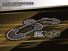 Carrera Digital Electric Slot Car Racing Track Set with Two Cars D124 Full Speed