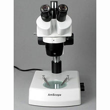 AmScope Trinocular Stereo Microscope 20X-60X Magnification White
