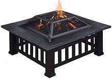 EGBHNJKL Multifunctional Outdoor Barbecue Table Iron Grill Courtyard Villa Fire Pit Backyard Brazier