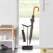 Metal Umbrella Stand, Umbrella Stand Floor Cane Rack Umbrella Drain Rack Commercial Multi-Function Umbrella Storage Rack