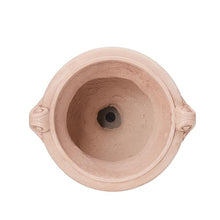 Merax 2 Set 24.8" Elegant MGO Flower Urn Planter, Terracotta
