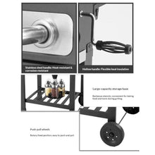 Large Outdoor Charcoal BBQ Grill for 5-10 People