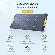VTOMAN VS400 Foldable Solar Panel 400W 43V for Power Station