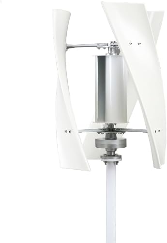 Wind Turbine Power Genertator Kit with Charge Controller 10000W 12V-220V Portable Solar Generator Low Noise Low Wind Start,12v