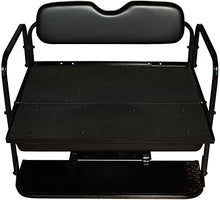 Performance Plus Carts Club Car Precedent Golf Cart Rear Flip Seat Kit Black