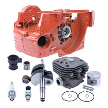 Crankcase Crankshaft 50mm Cylinder Kit For 362 365 371 372 Chainsaw Piston Rings Needle Bearing Spark Plug Parts