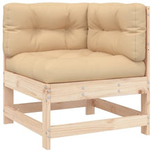 DYRJDJWIDHW Outdoor Seating,Porch Chairs,Outdoor Rocking Chair,6 Piece Patio Lounge Set with Cushions Solid WoodSuitable for Patio, Garden, Gazebo Low