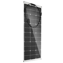 500W/250W Solar Panel 18V Semi-Flexible Monocrystalline Solar Cell DIY Cable Waterproof Outdoor Car RV Rechargeable Power System (250w) (250w)