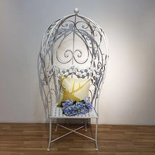 Garden Bench European Style Metal Outdoor Leisure Chairs, Creative Balloon Style Art Park Chairs, Balcony Courtyards Princess Chair Climbing Vine Chair Outdoor Benche