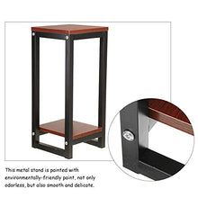 iumLeap Plant Stand Metal Frame Flower Rack Plant Stand Flower Stand Floor Corner Pot Rack Shelf Yard Garden Patio Balcony