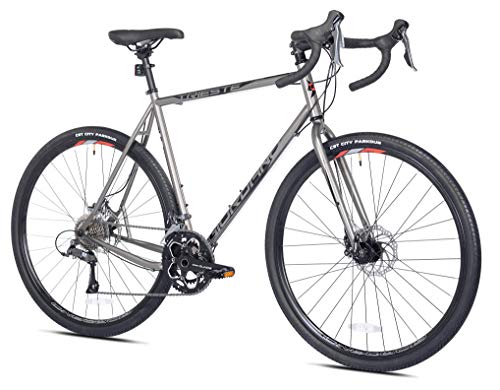 Giordano Trieste Gravel Bike 700c Large Gray