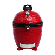 Kamado Joe Classic Joe II 18-Inch Ceramic Charcoal Grill and Smoker Red