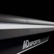MD Sports 7.5' Titan Drop Pocket Table with Pool Ball and Cue Stick Set Black/Silver