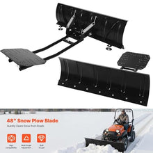 New 48" Snow Plow Blade Universal UTV ATV Kit for Efficient Snow Removal