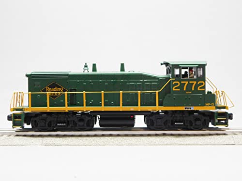 Generic MTH RailKing RDG MP15DC Diesel Locomotive Engine #2772 O Gauge Green